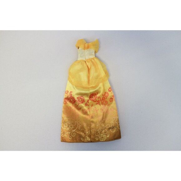 Belle Replacement Shimmer Sparkle Yellow Princess Dress - Picture 2 of 2